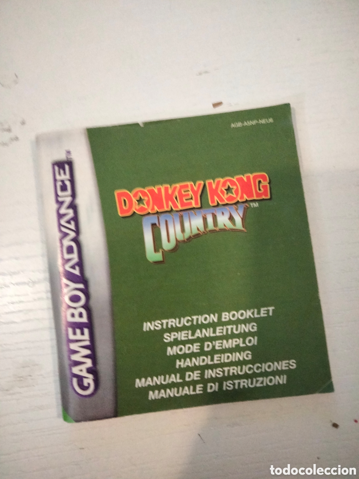 Videojuegos y Consolas: Manual de instrucciones Donkey Kong country Game Boy advance multilenguaje