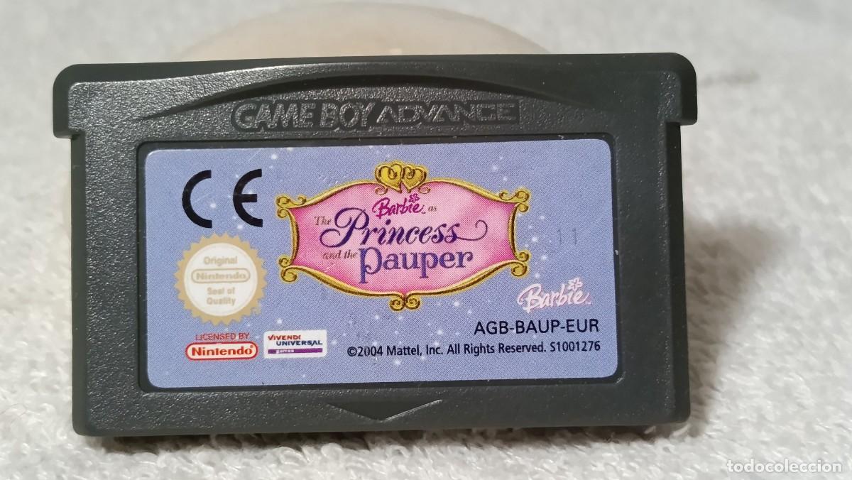 Videojuegos y Consolas: NINTENDO GAME BOY ADVANCE : ANTIGUO JUEGO BARBIE THE PRINCESS AND THE PAUPEUR EU MADE IN JAPAN 2004