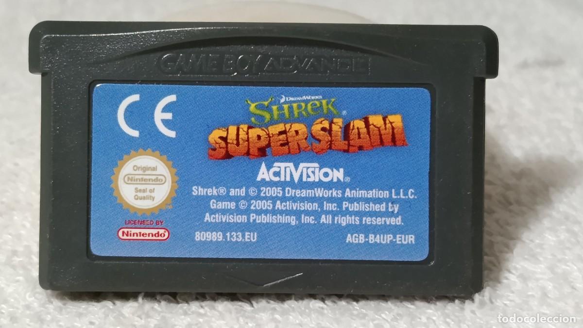 Videojuegos y Consolas: NINTENDO GAME BOY ADVANCE : ANTIGUO JUEGO SHREK SUPER SLAM VERSION EUR MADE IN JAPAN 2004