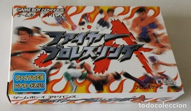 Video Games and Consoles: NUEVO Fire Pro Wrestling A Gameboy Advance japon&eacute;s