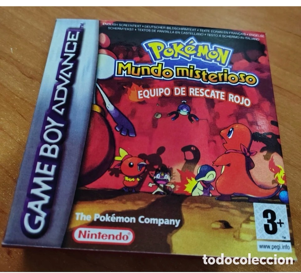 Videojuegos y Consolas: Game Boy Advance - Pokemon Mistery Dungeon Red Rescue Team Original, espa&ntilde;ol