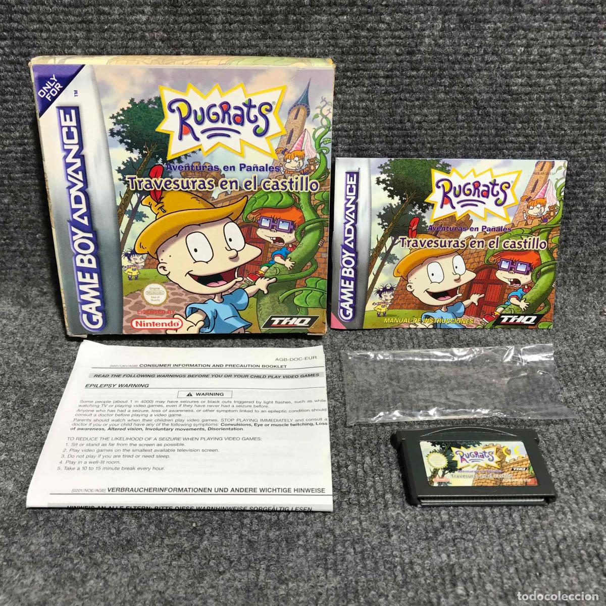 Videojuegos y Consolas: RUGRATS TRAVESURAS EN EL CASTILLO NINTENDO GAME BOY ADVANCE GBA