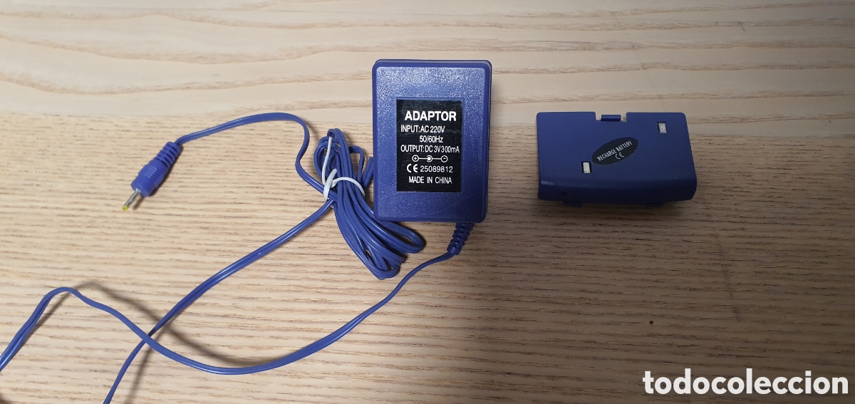 Videojuegos y Consolas: Adaptador y Bater&iacute;a Recargable Game Boy Advance