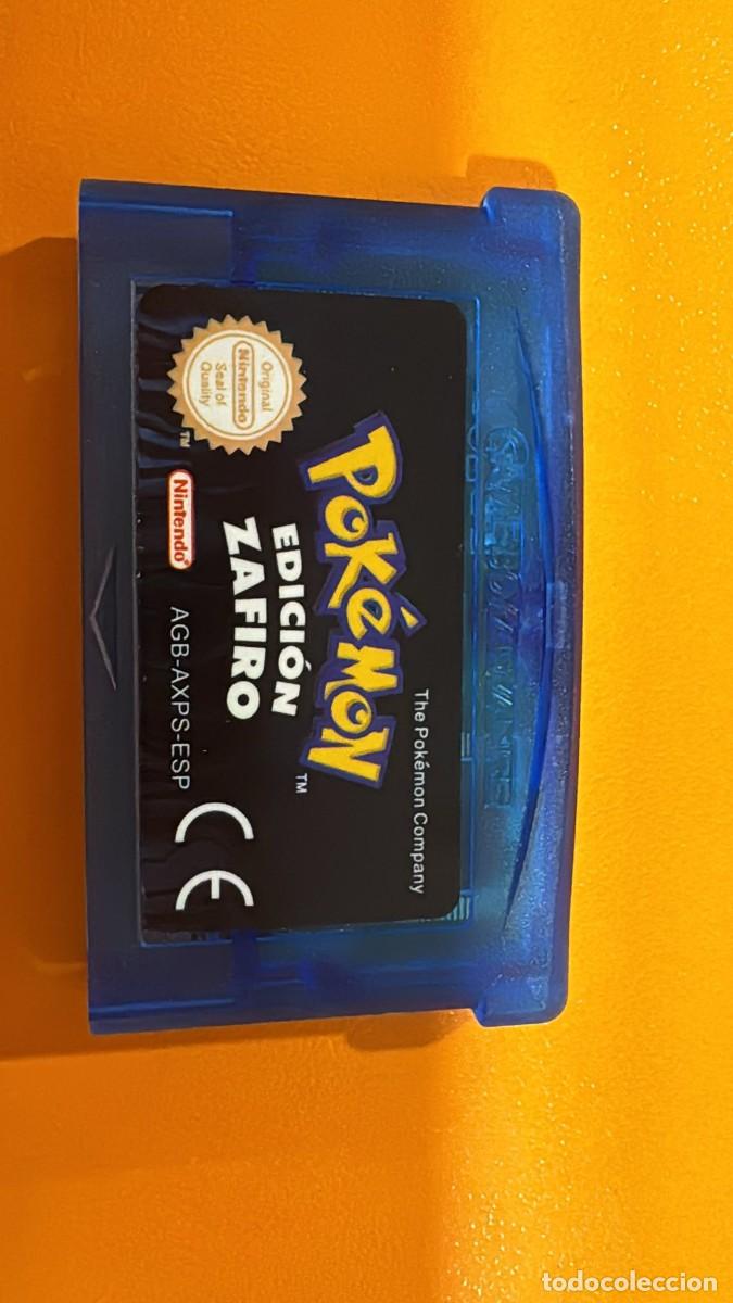 Videojuegos y Consolas: Pok&eacute;mon Edici&oacute;n Zafiro/ Sapphire [GBA] CARTUCHO
