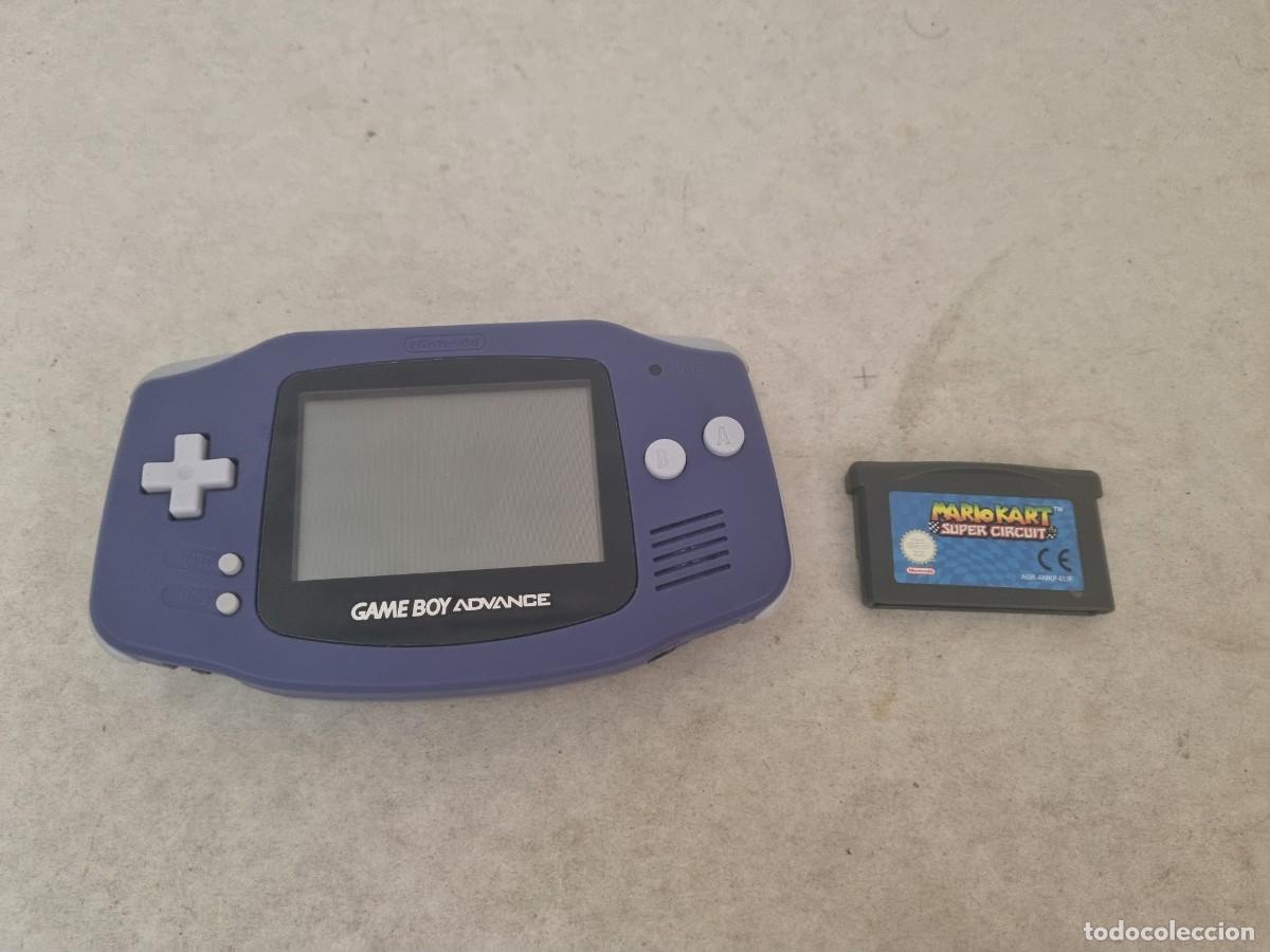 Videojuegos y Consolas: Consola Gameboy avance con juego Mario Kart funcionando