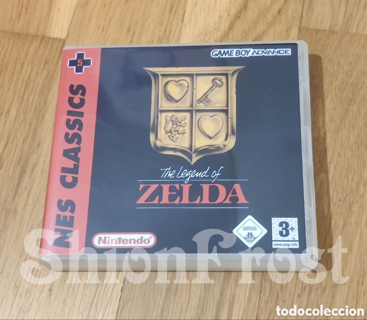 Videojuegos y Consolas: Nes Classics 5: The Legend of Zelda Game Boy Advance GBA (Pl&aacute;stico Estilo Nintendo DS)