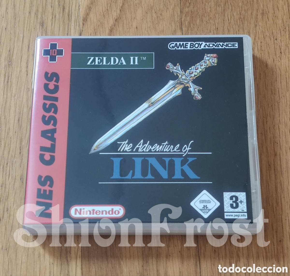 Videojuegos y Consolas: Nes Classics 10: Zelda II The Adventure of Link Game Boy Advance GBA (Pl&aacute;stico Estilo Nintendo DS)