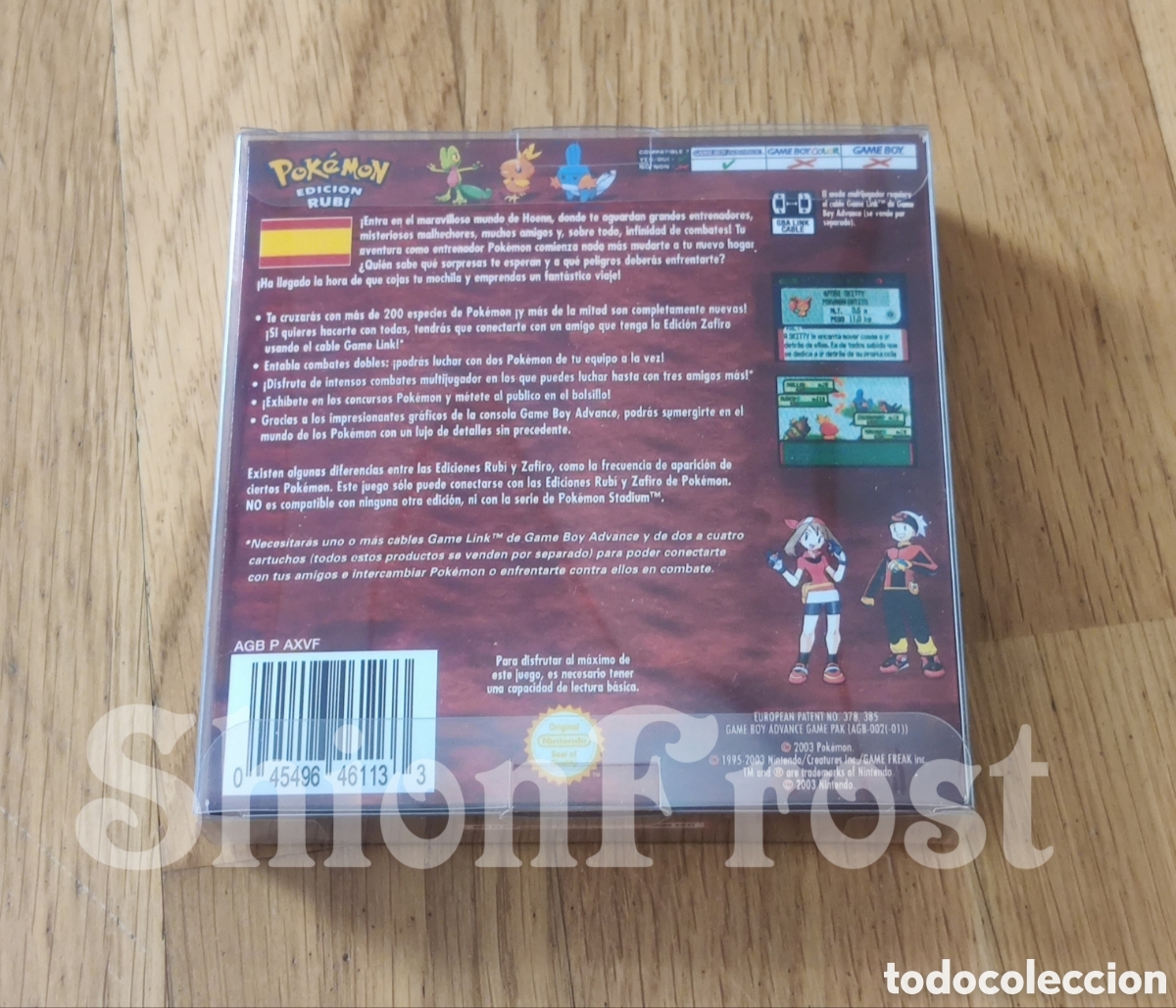 Videojuegos y consolas: Caja Pok&eacute;mon Rub&iacute; (Repro) - Foto 2