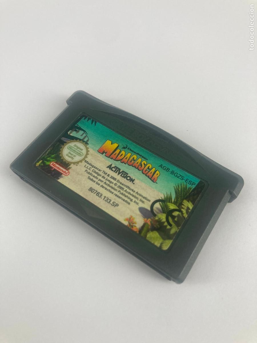 Videojuegos y consolas: VIDEO JUEGO MADAGASCAR CARTUCHO CONSOLA GAMEBOY ADVANCE NINTENDO GBA