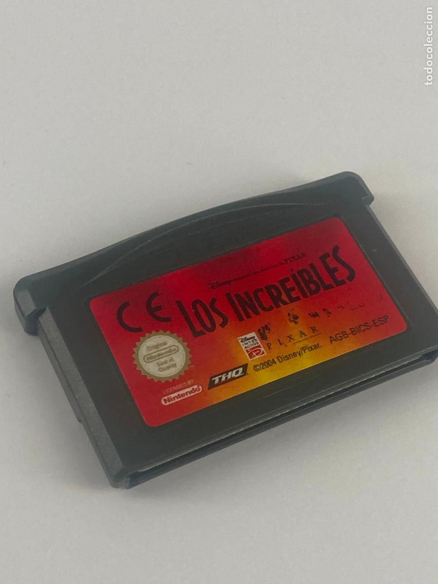 Videojuegos y consolas: VIDEO JUEGO LOS INCREIBLES CARTUCHO CONSOLA GAMEBOY ADVANCE NINTENDO GBA