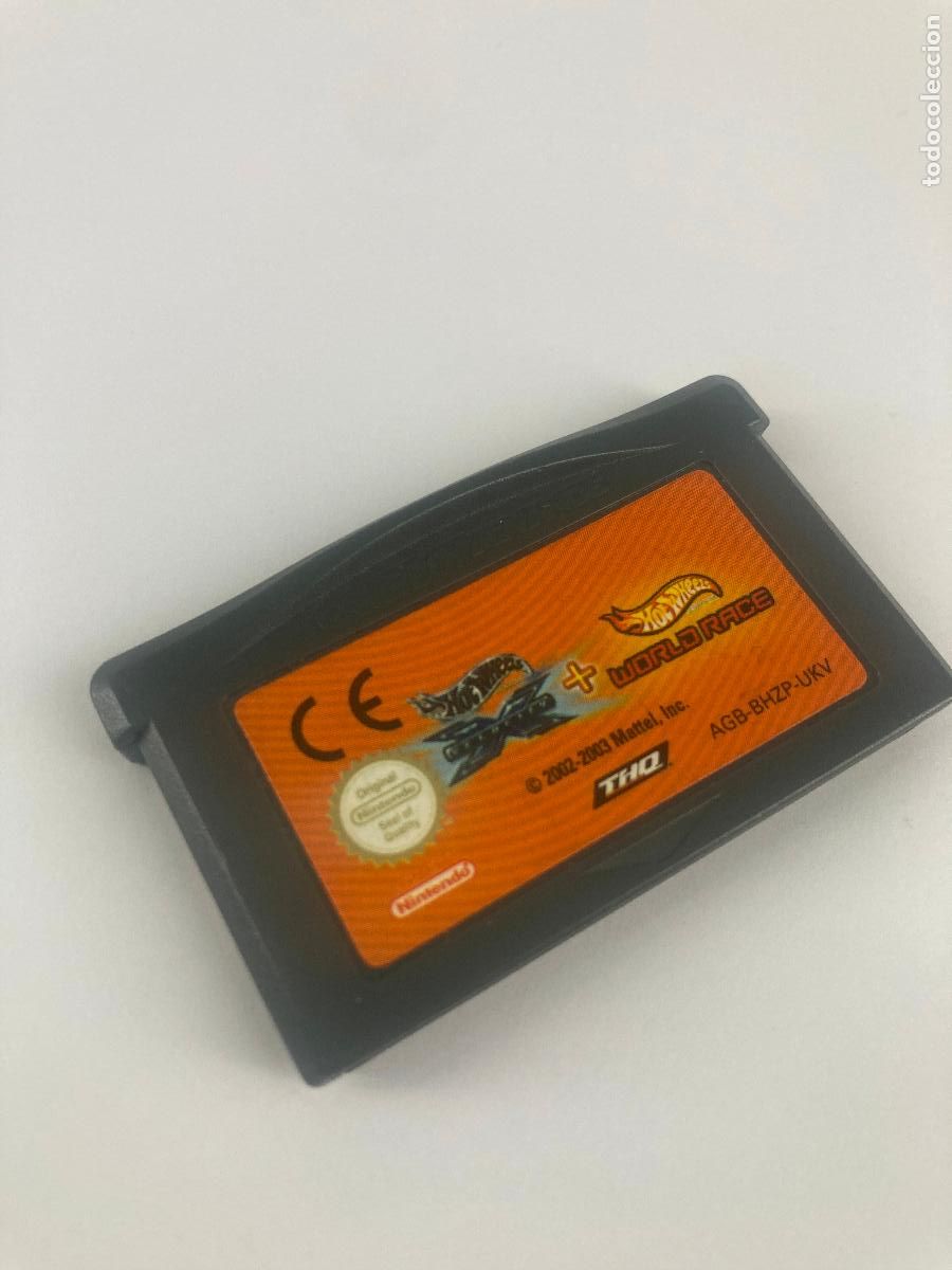 Videojuegos y consolas: VIDEO JUEGO HOT WHEELS VELOCITY X+WORLD RACE CARTUCHO CONSOLA GAMEBOY ADVANCE NINTENDO GB