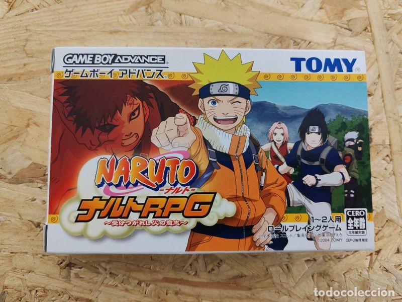 Videojuegos y consolas: Naruto RPG Uketsugareshi Hi no Ishi GBA Jap&oacute;n Game Boy Advance