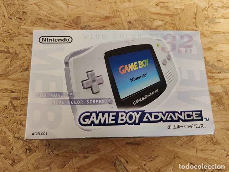 Videojuegos y consolas: Game Boy Advance Blanca Caja Jap&oacute;n