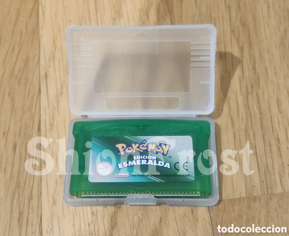 Videojuegos y consolas: Videojuego (Repro) Pok&eacute;mon Edici&oacute;n Esmeralda (Game Boy Advance) GBA