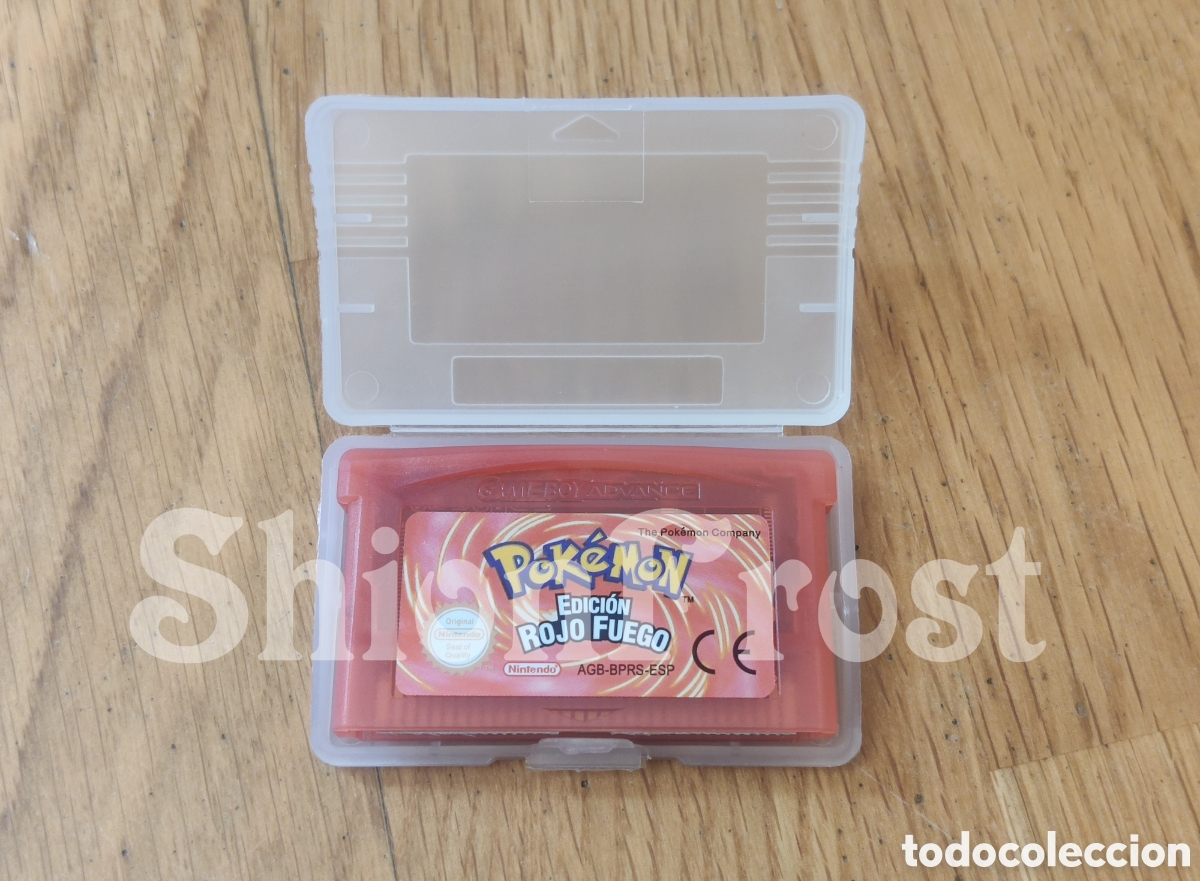 Videojuegos y consolas: Videojuego (Repro) Pok&eacute;mon Edici&oacute;n Rojo Fuego (Game Boy Advance) GBA