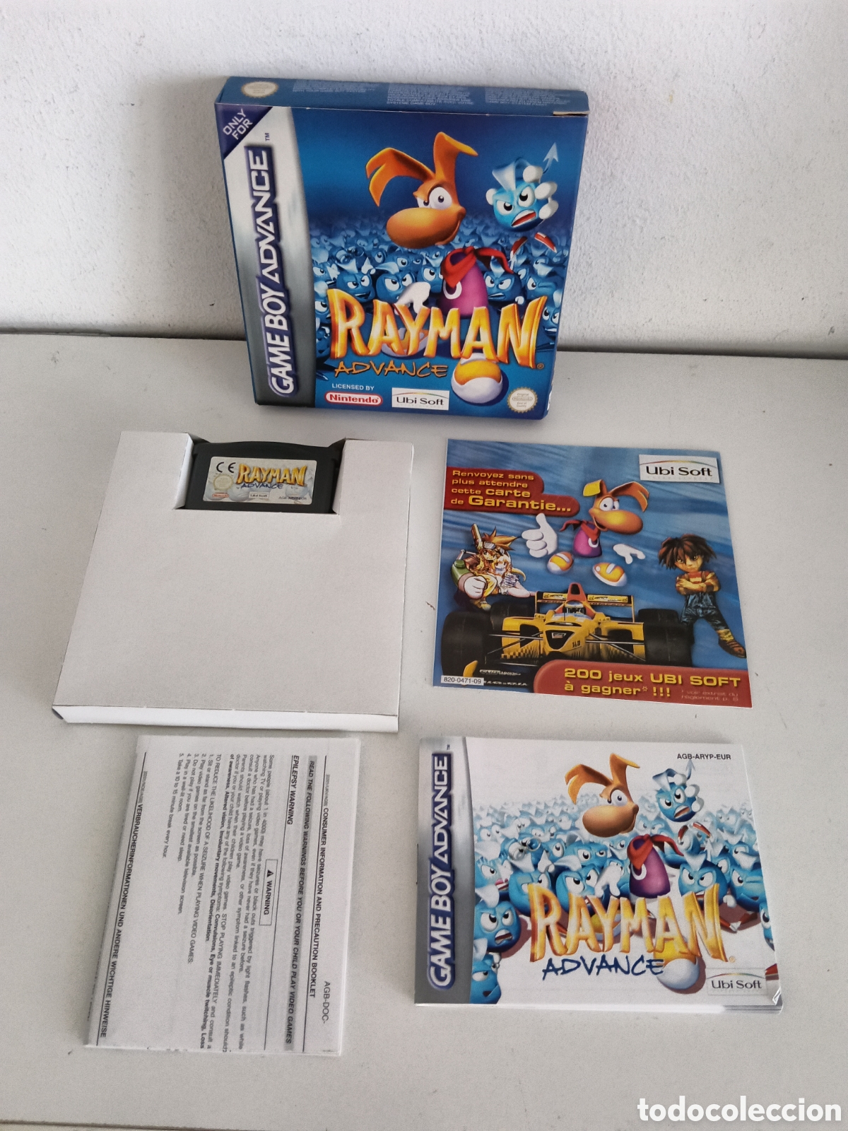 Videojuegos y consolas: Rayman Gameboy advance