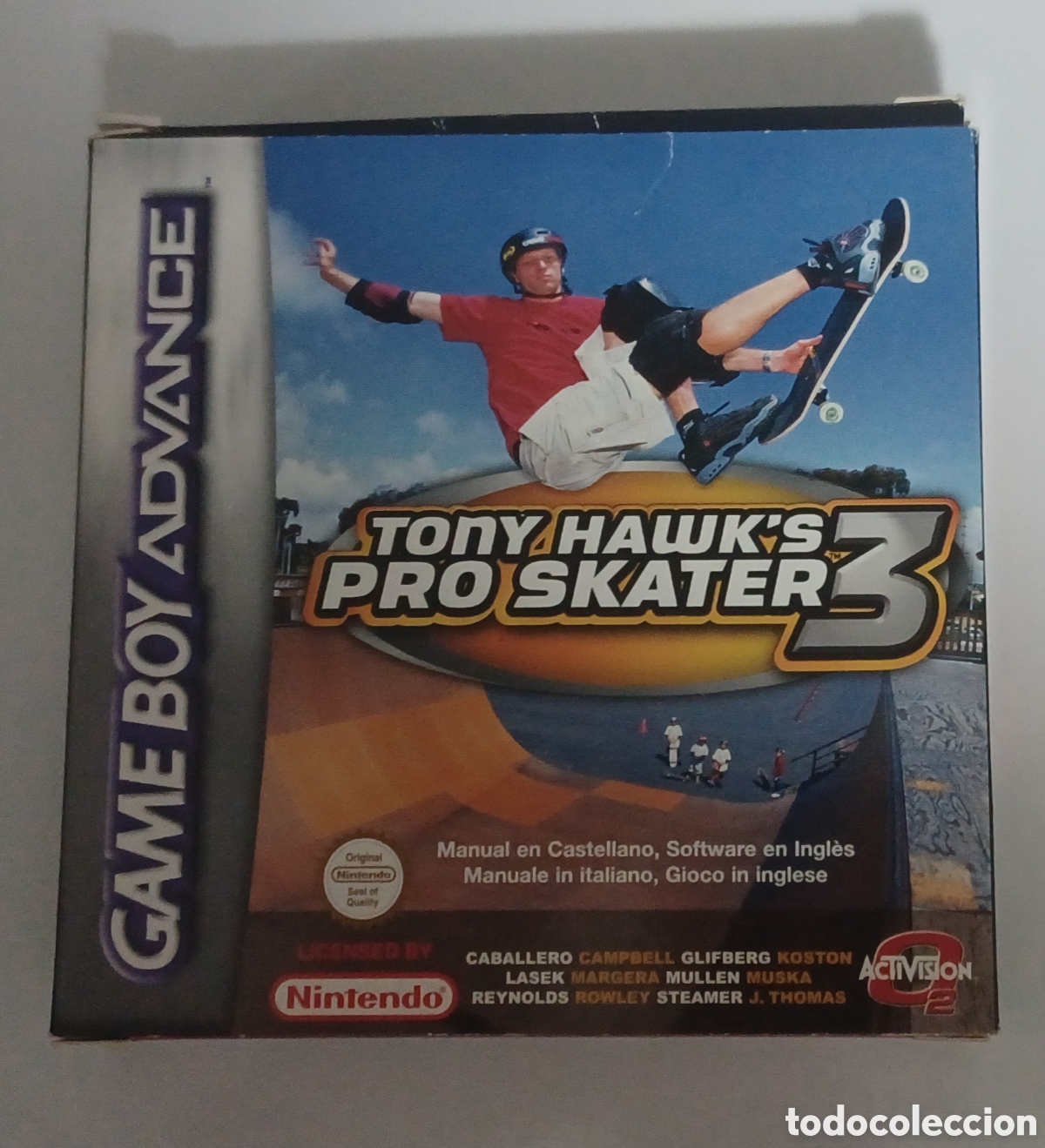 Videojuegos y consolas: Tony Hawk's Pro Skater 3 - Game Boy Advance