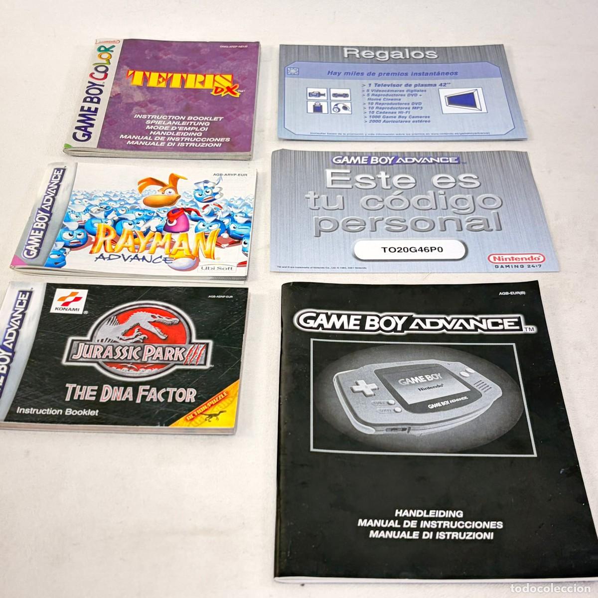 Videojogos e Consolas: LOTE DE 4 INSTRUCCIONES GAME BOY ADVANCE - GAME BOY COLOR - VER DESCRIPCI&Oacute;N