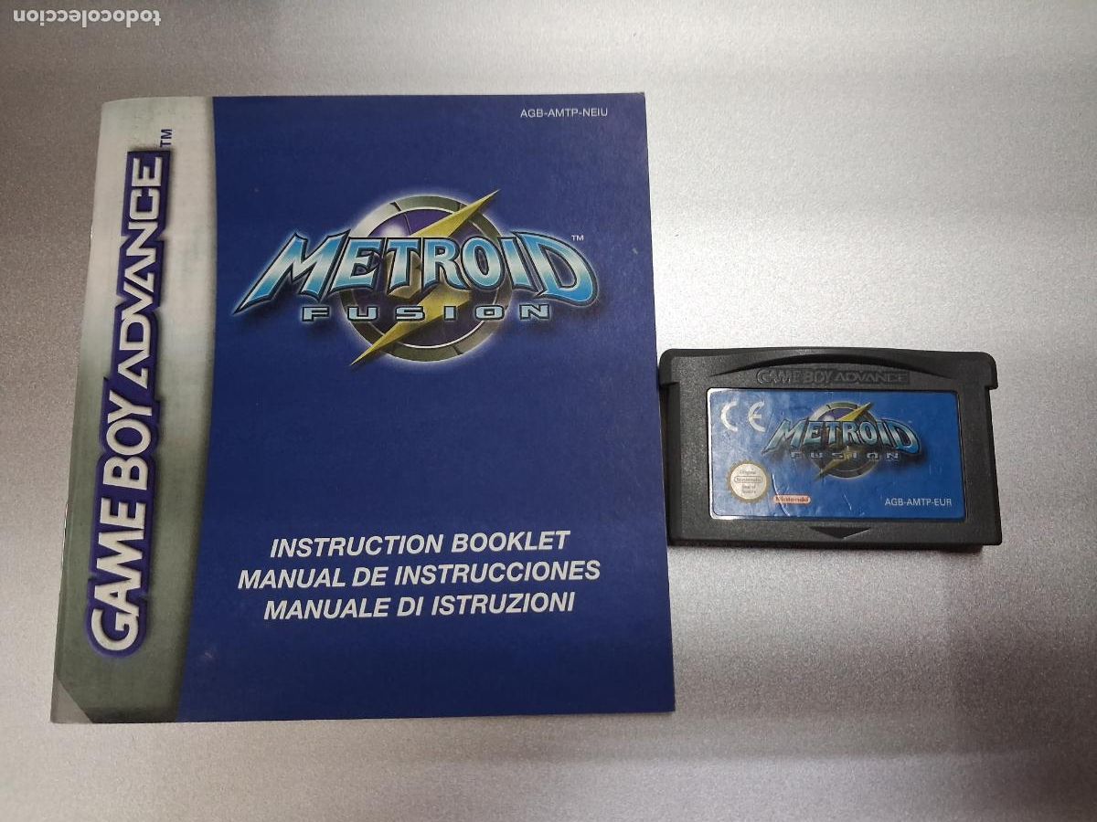 Videojuegos y consolas: VIDEOJUEGO METROID FUSION GAME BOY ADVANCE + INSTRUCCIONES TODO 100% ORIGINAL