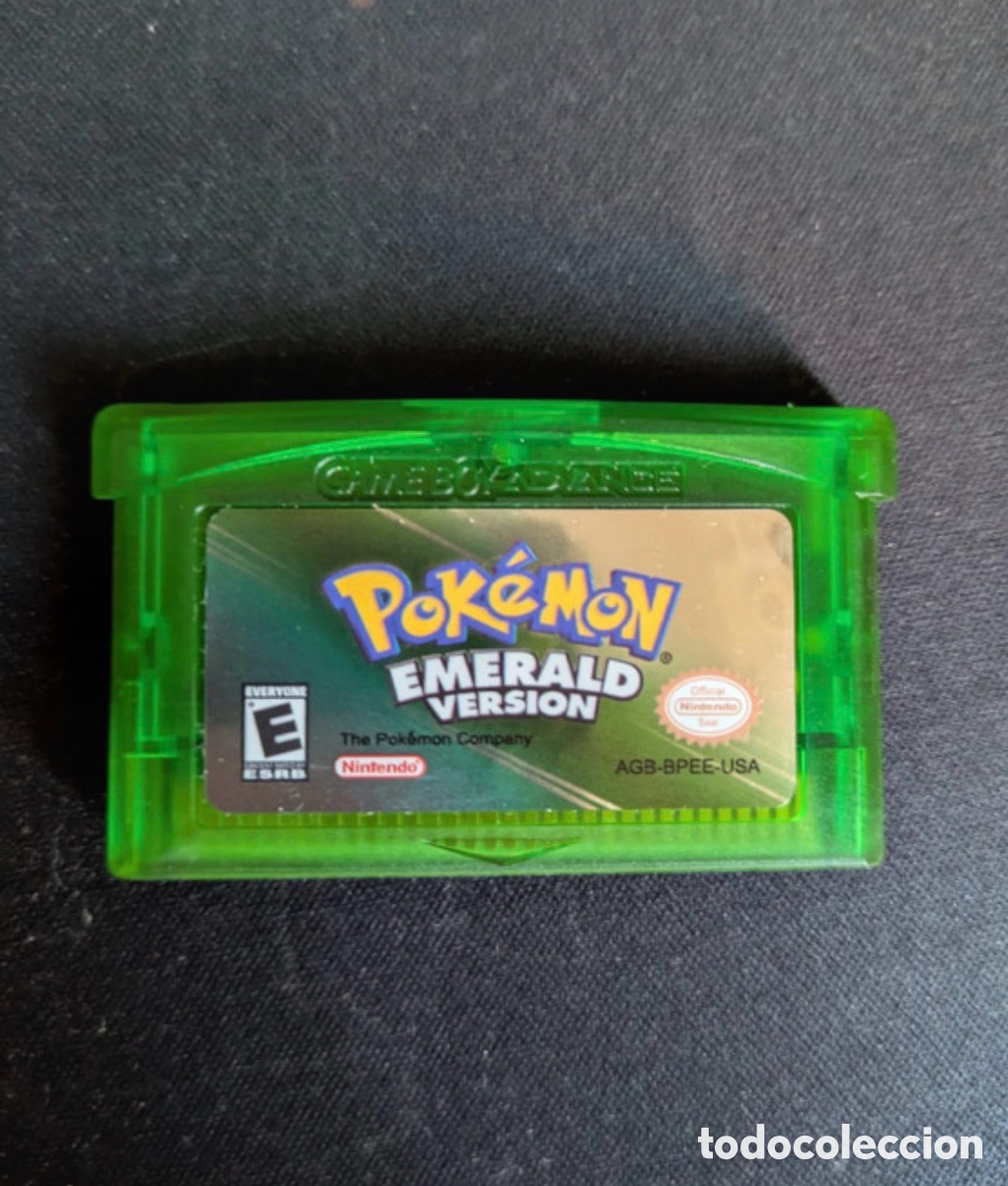Videospiele und Konsolen: Juego Pokemon esmeralda Game Boy Advance, versi&oacute;n USA, Nintendo