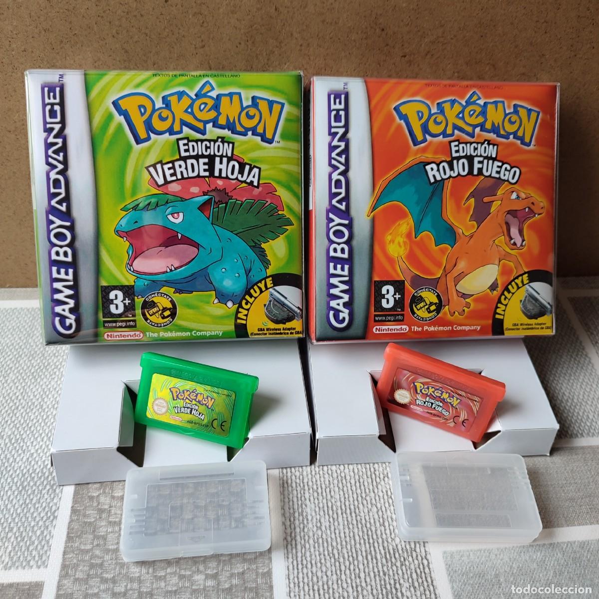 Videojuegos y consolas: Pok&eacute;mon Rojo Fuego y Verde Hoja