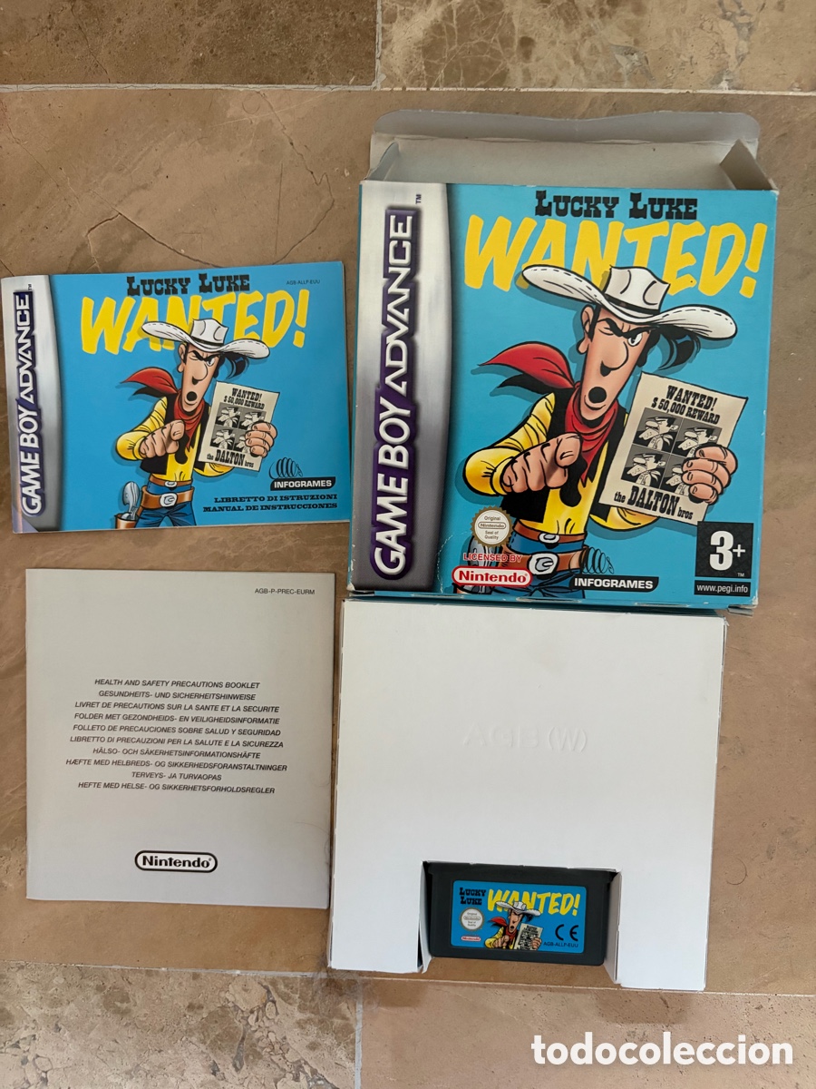 Videojuegos y consolas: Videojuego Lucky Luke para gameboy