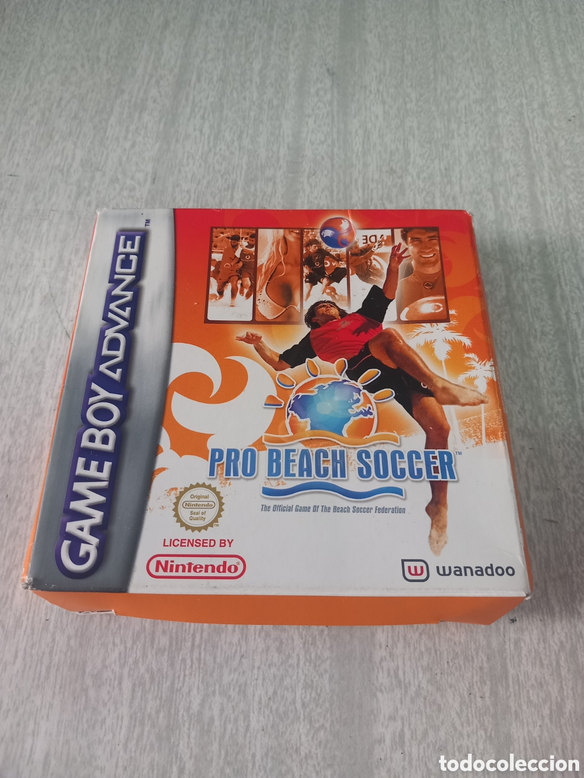 Videojuegos y consolas: ANTIGUO JUEGO GAME BOY ADVANCE PRO BEACH SOCCER ORIGINAL Y NUEVO