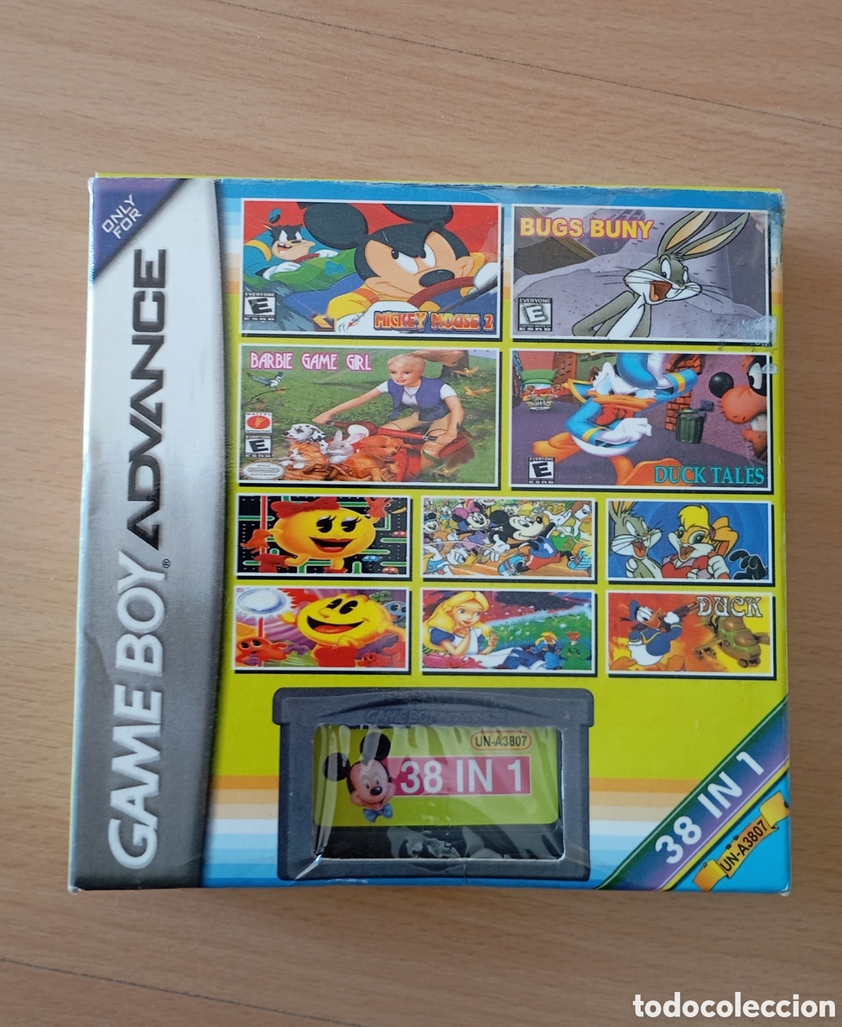 Videojuegos y consolas: CARTUCHO 38 EN 1 - NINTENDO GAME BOY ADVANCE - MICKEY MOUSE 2 / DUCK TALE / BARBIE / PAC-MAN...