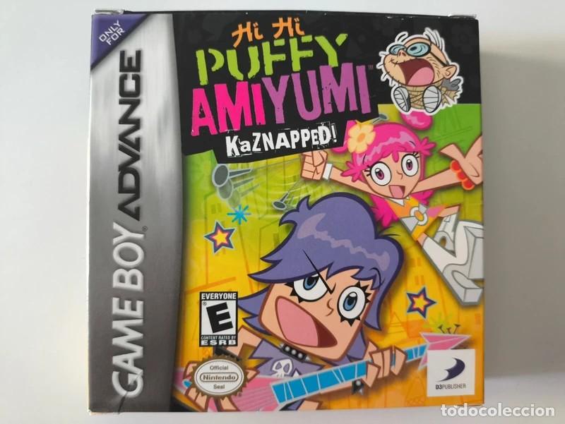 Videojuegos y consolas: Juego puffy amiyumi kaznapped Nintendo Game boy advance gba