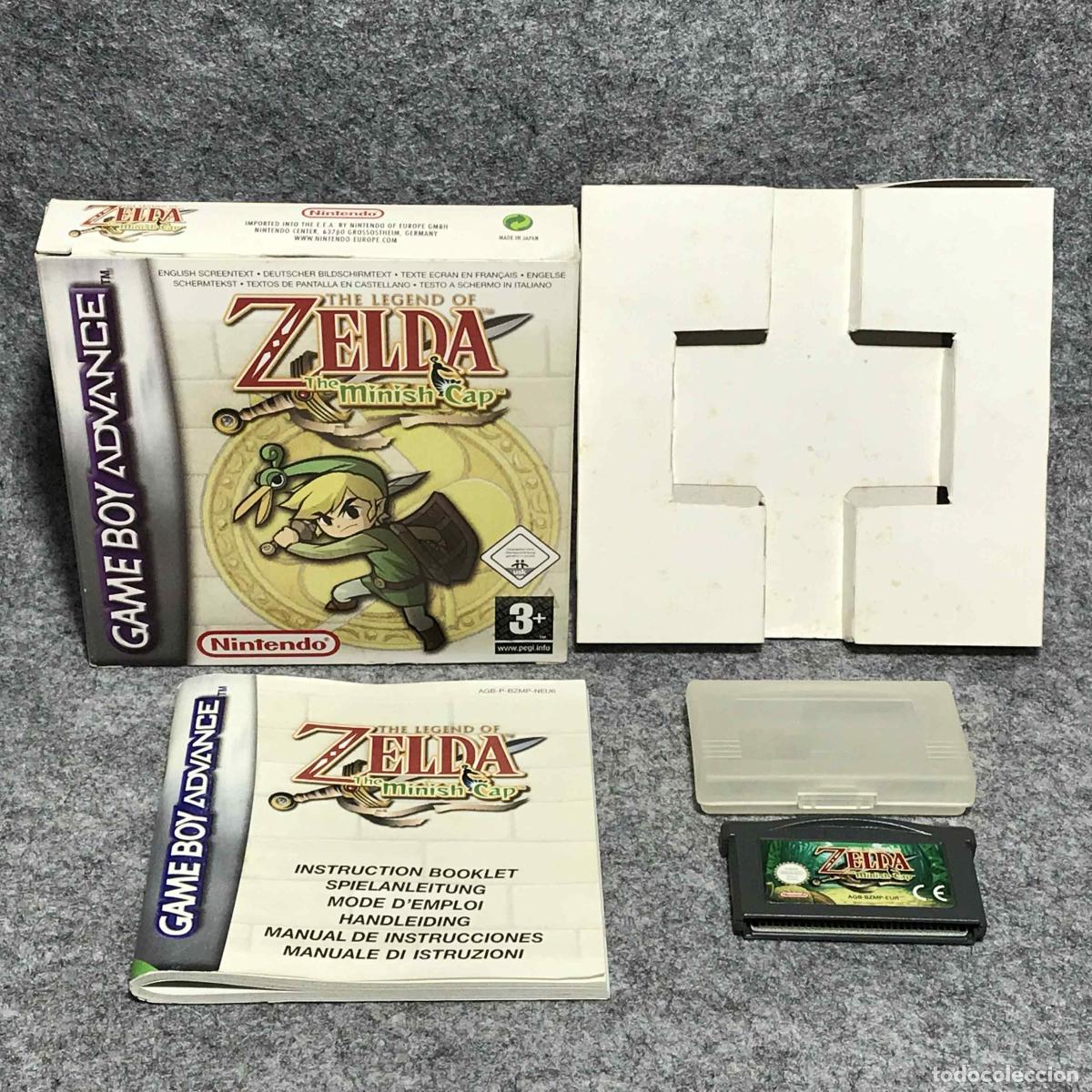 Videojuegos y consolas: THE LEGEND OF ZELDA THE MINISH CAP NINTENDO GAME BOY ADVANCE GBA