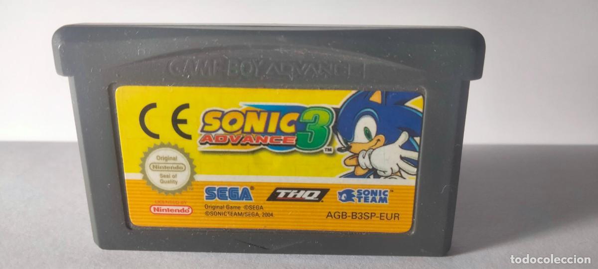 Videojuegos y consolas: Sonic Advance 3 GBA EUR