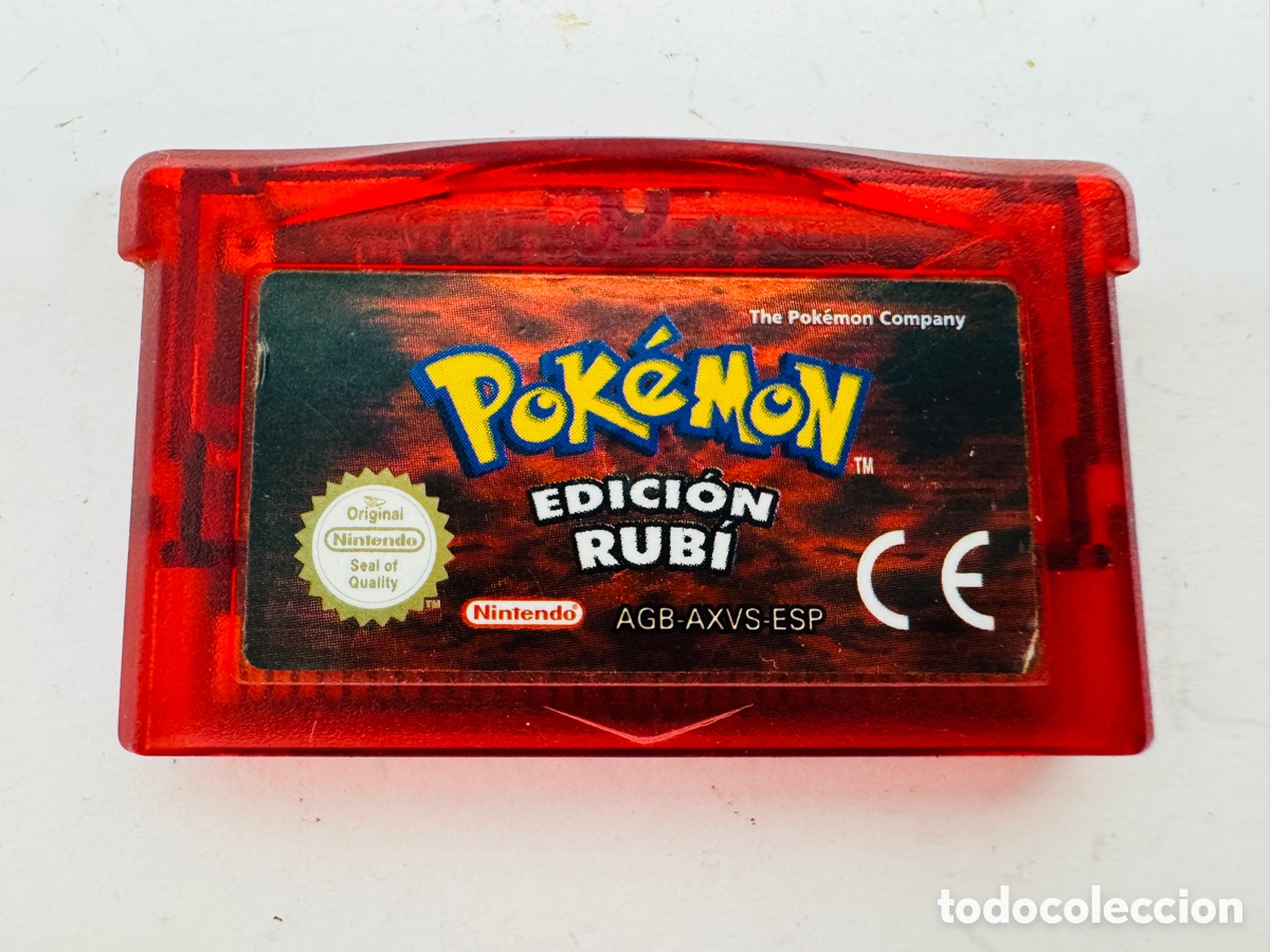 Videojuegos y consolas: Pok&eacute;mon Edici&oacute;n Rub&iacute; Game Boy Advance Nintendo Pal Esp