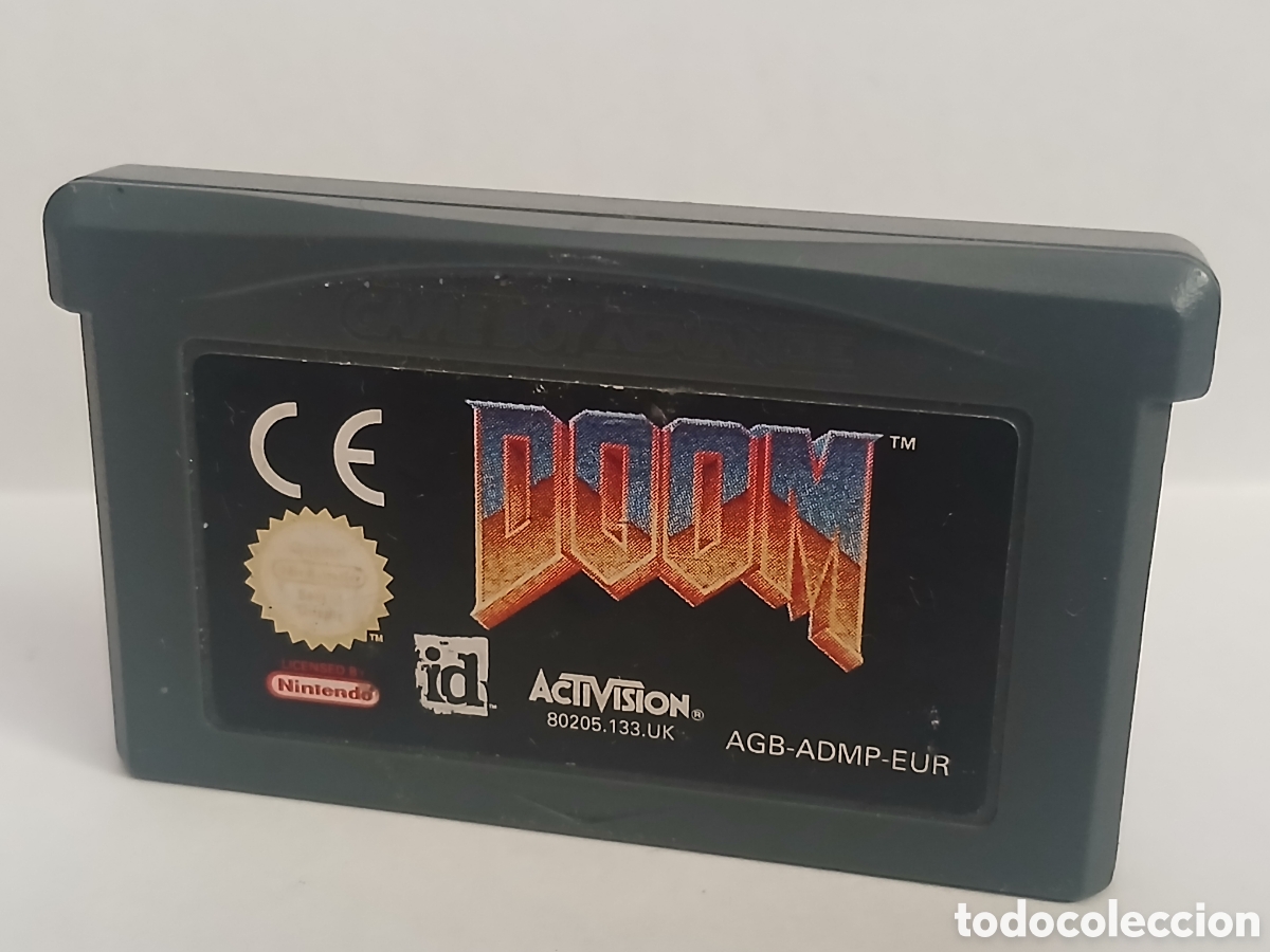 Videojuegos y consolas: Cartucho Juego Doom -Nintendo GameBoy Avance-