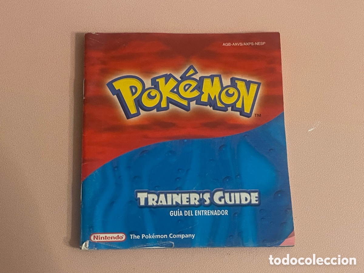 Videojuegos y consolas: Manual Pok&eacute;mon Rub&iacute; y Zafiro - Gu&iacute;a del Entrenador - Game Boy Advance