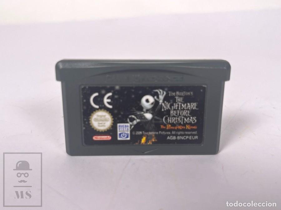 Videojuegos y consolas: Nintendo Game Boy Advance - Pesadilla Antes de Navidad Pumpkin King - Sin Caja - 2005 En Ingles