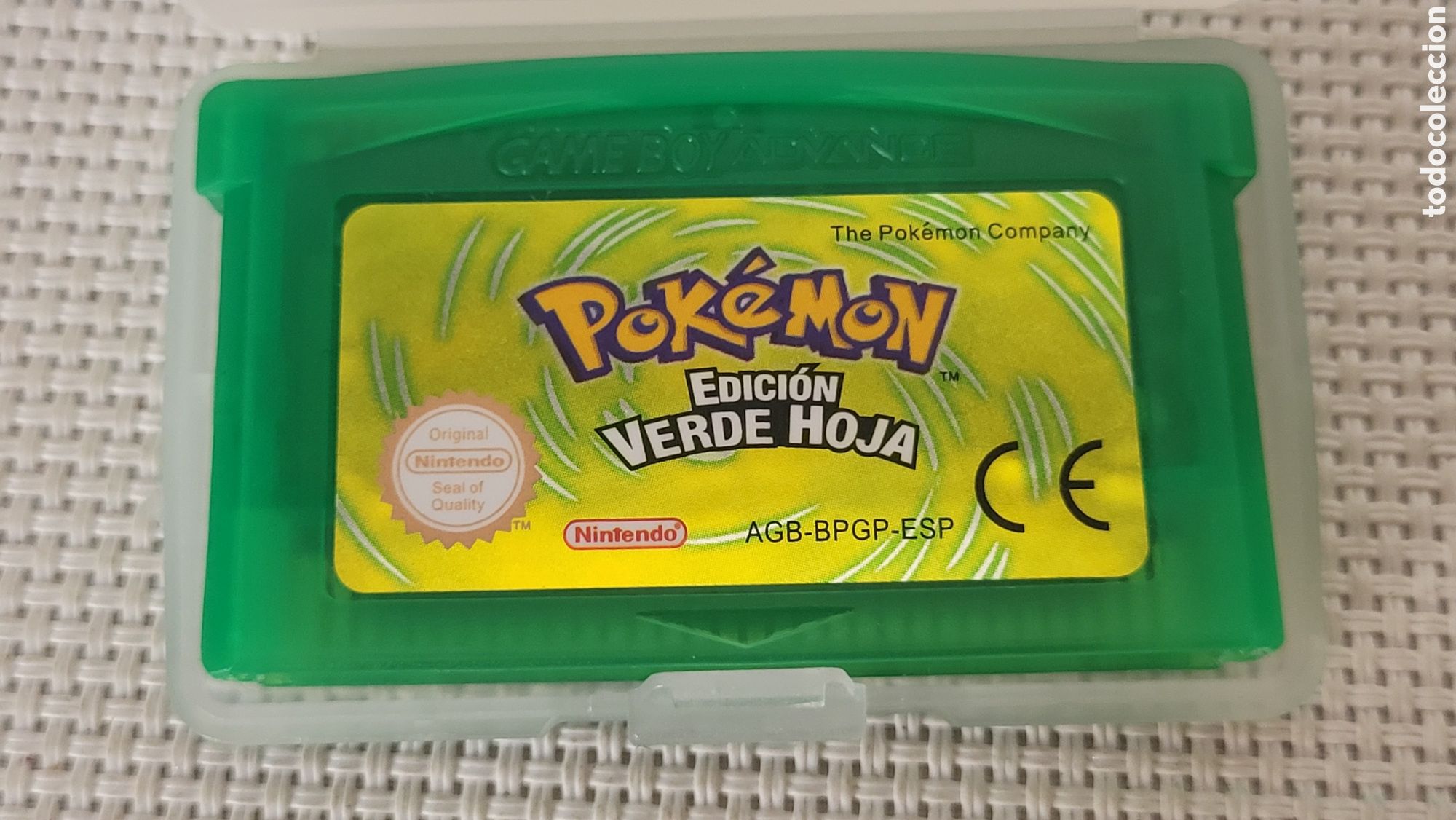 Videojuegos y consolas: Videojuego Edici&oacute;n Pokemon verde hoja
