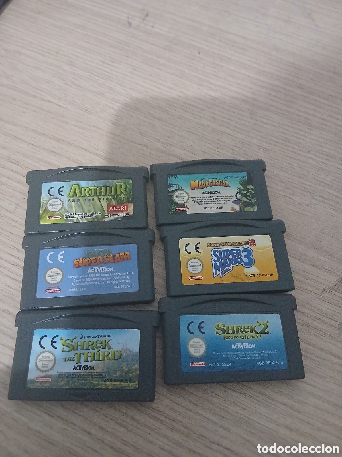Videojuegos y consolas: 6 CARTUCHOS GAME BOY ADVANCE EN BUEN ESTADO,,VER FOTOS