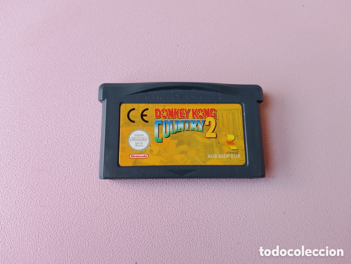 Videojuegos y consolas: Donkey Kong Country 2 GBA cartucho PAL funciona