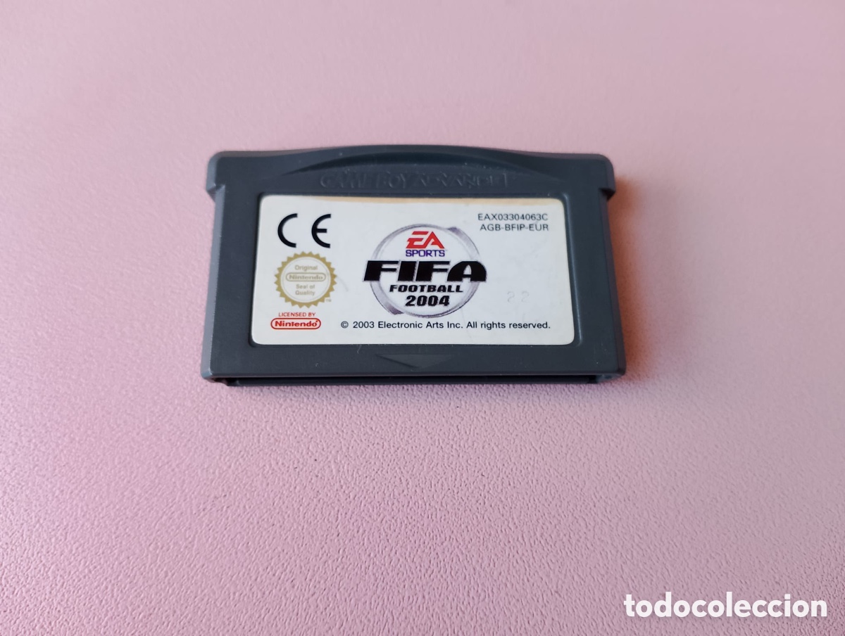 Videojuegos y consolas: FIFA Football 2004 GBA cartucho PAL funciona