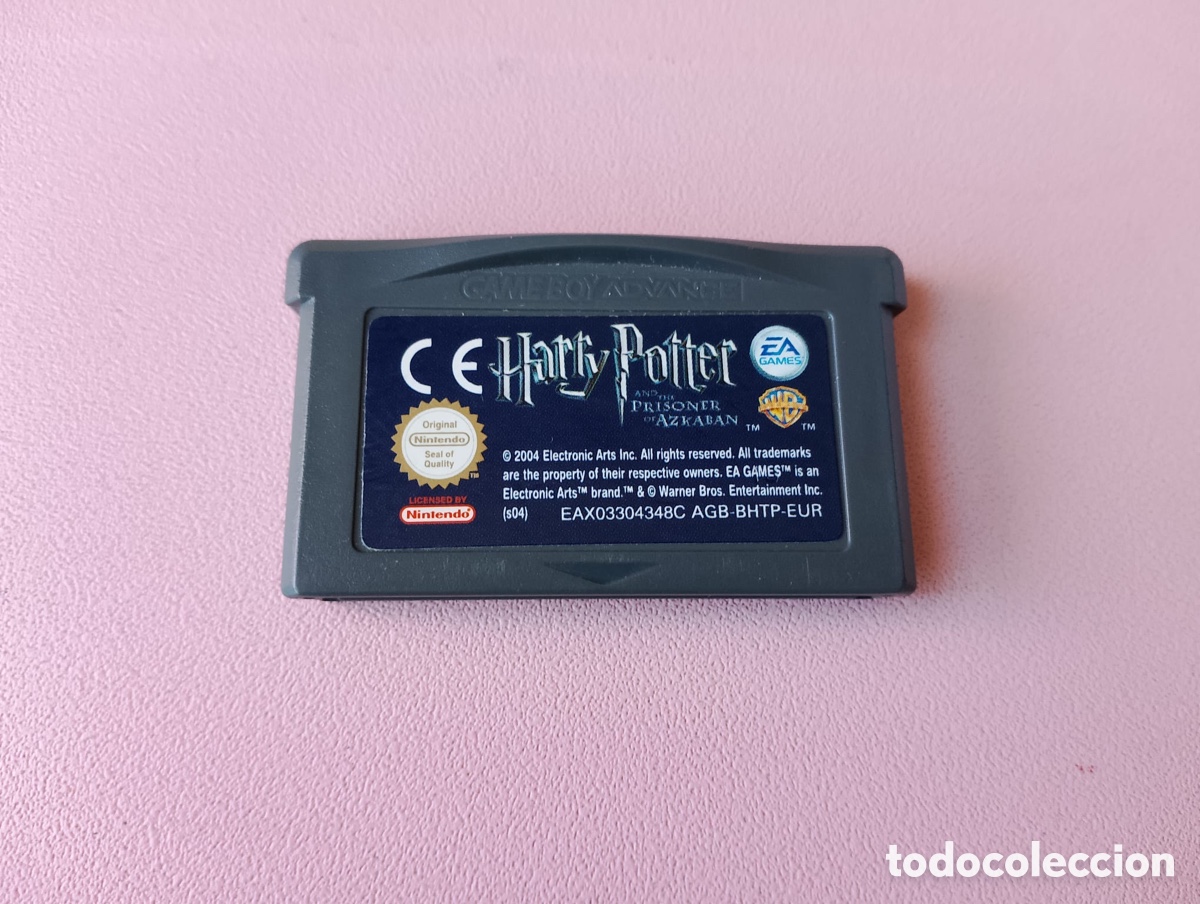 Videojuegos y consolas: Harry Potter Prisionero Azkaban GBA cartucho PAL