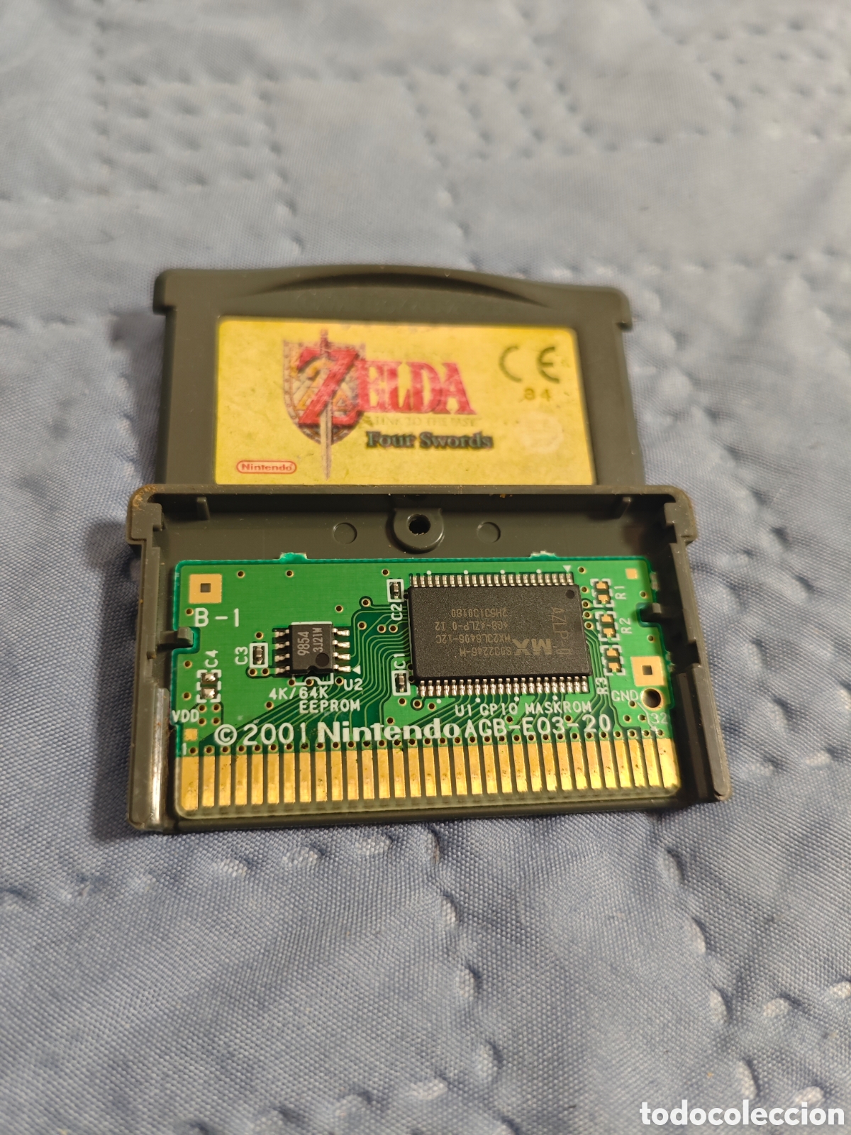 Videojuegos y consolas: Zelda A Link to the Past & Four swords Game Boy Advance original