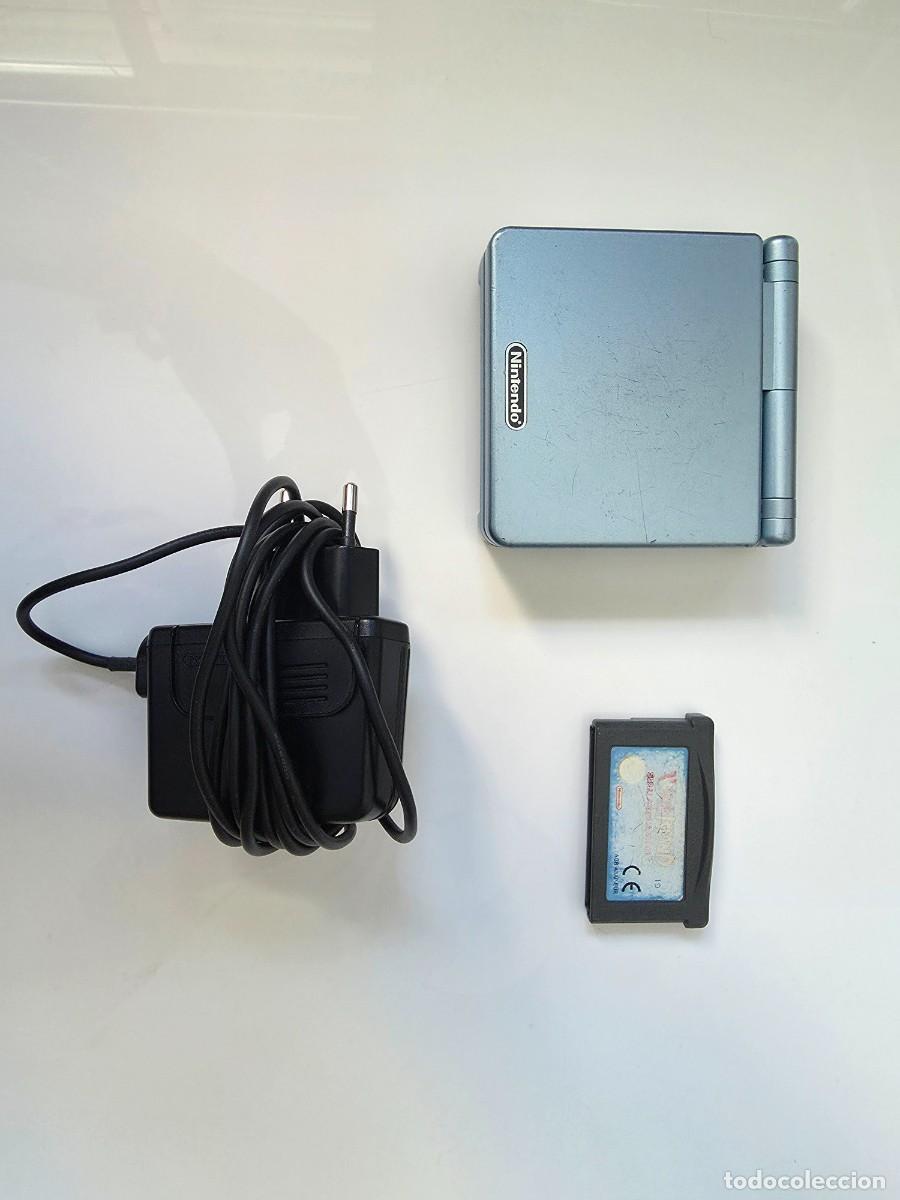 Videojuegos y consolas: Nintendo GBA SP + Cargador + Yoshi's Island