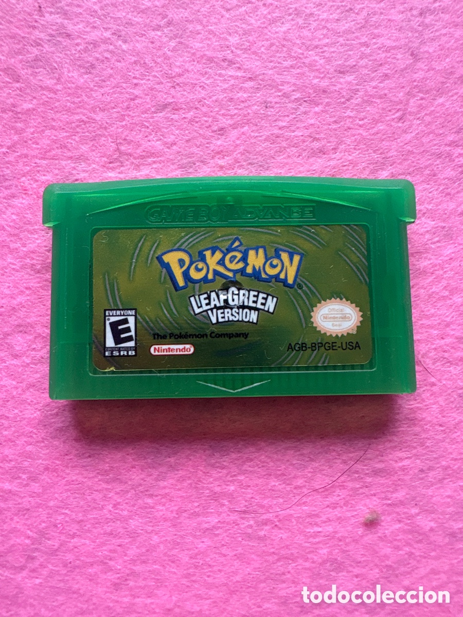 Video Games and Consoles: Juego Nintendo Game Boy Advance Pokemon Leaf Green Versi&oacute;n (A16)