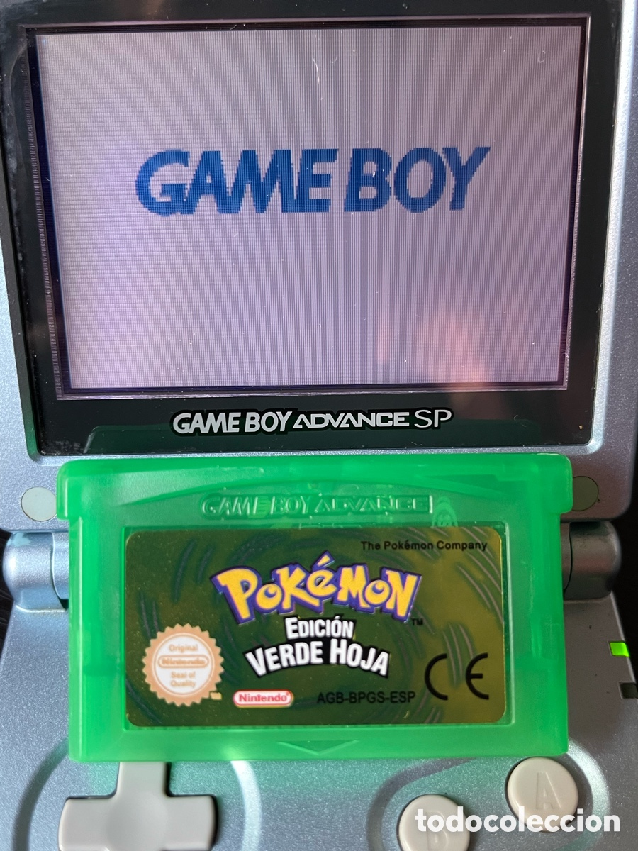 Videojuegos y consolas: Pokemon edici&oacute;n verde hoja REP game boy advance gba