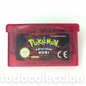 Videojuegos y consolas: Pok&eacute;mon Edici&oacute;n Rub&iacute; para Game Boy Advance (En Espa&ntilde;ol)