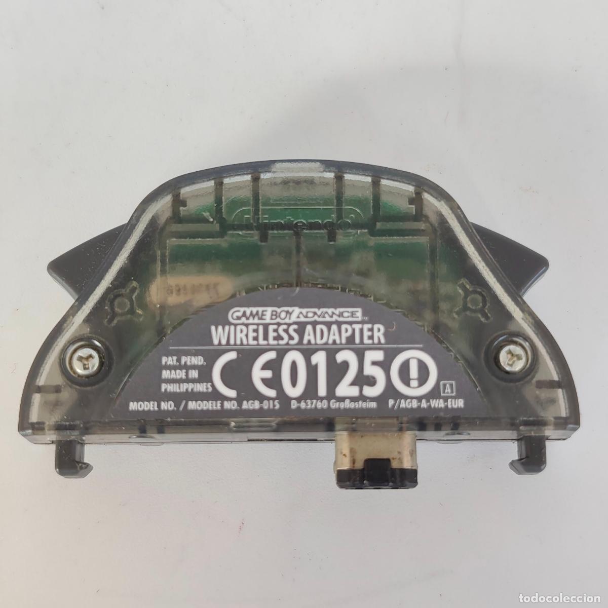 Videojuegos y consolas: NINTENDO GAME BOY ADVANCE GBA WIRELESS ADAPTER AGB-015 VERSION PAL EUR adaptador inal&aacute;mbrico