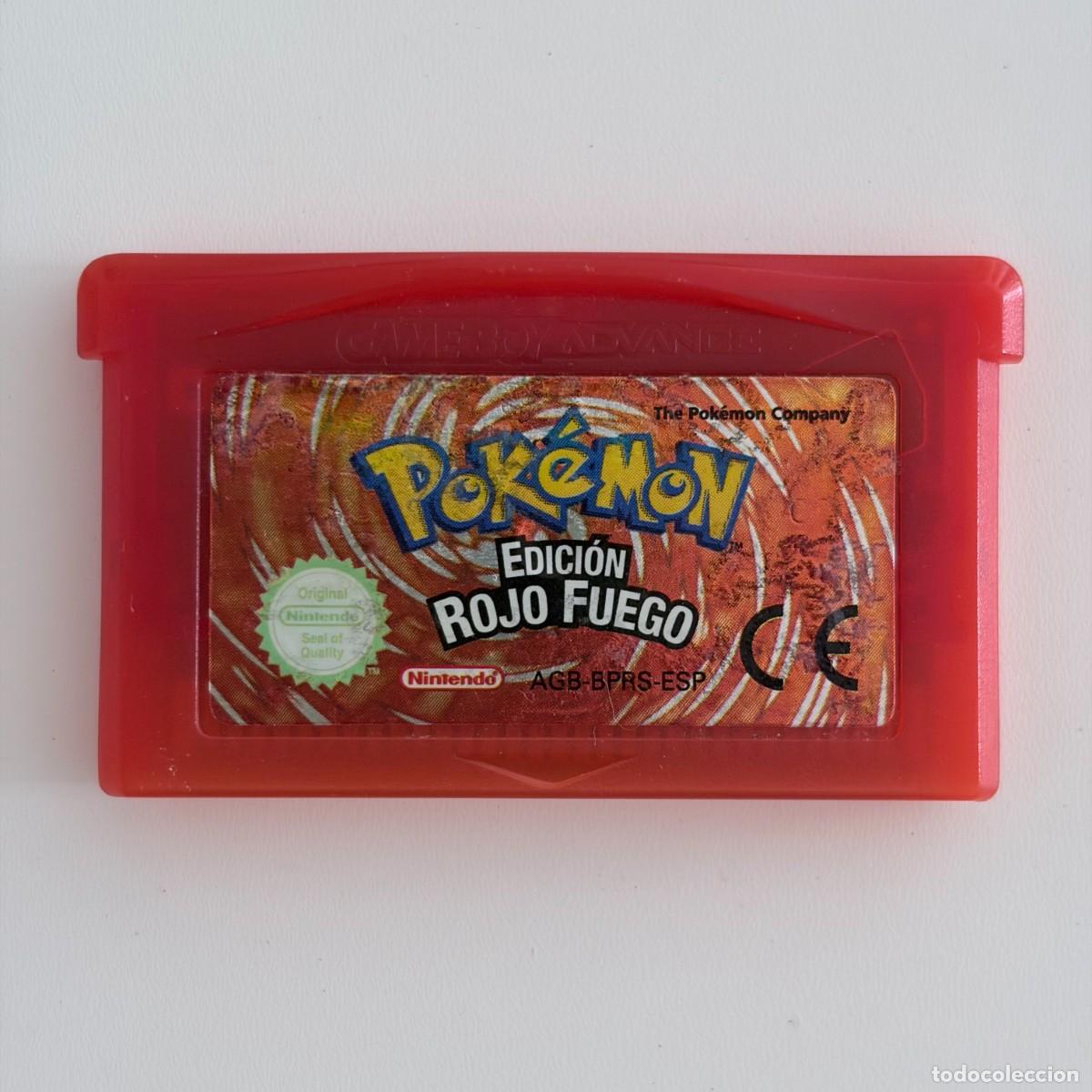 Video Games and Consoles: Juego game boy advance Pokemon Rojo Fuego ORIGINAL nintendo PAL Espa&ntilde;a funciona OK
