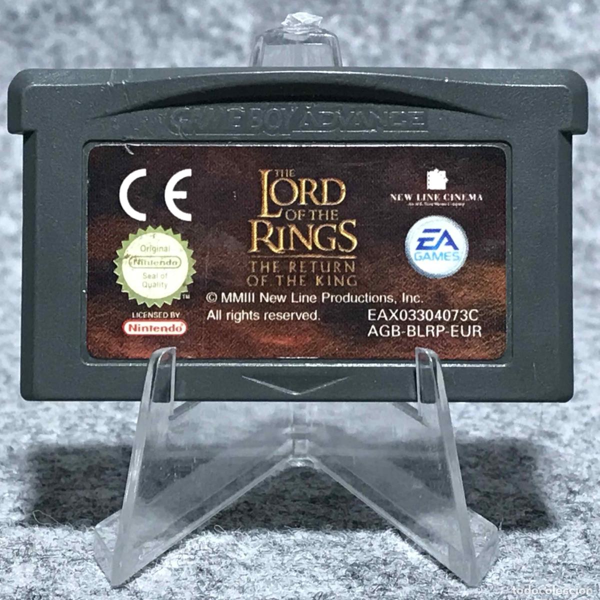 Videojuegos y consolas: THE LORD OF THE RINGS THE RETURN OF THE KING NINTENDO GAME BOY ADVANCE GBA