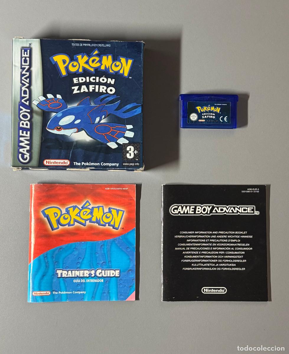 Videojuegos y consolas: POKEMON EDICI&Oacute;N ZAFIRO - NINTENDO GAME BOY ADVANCE