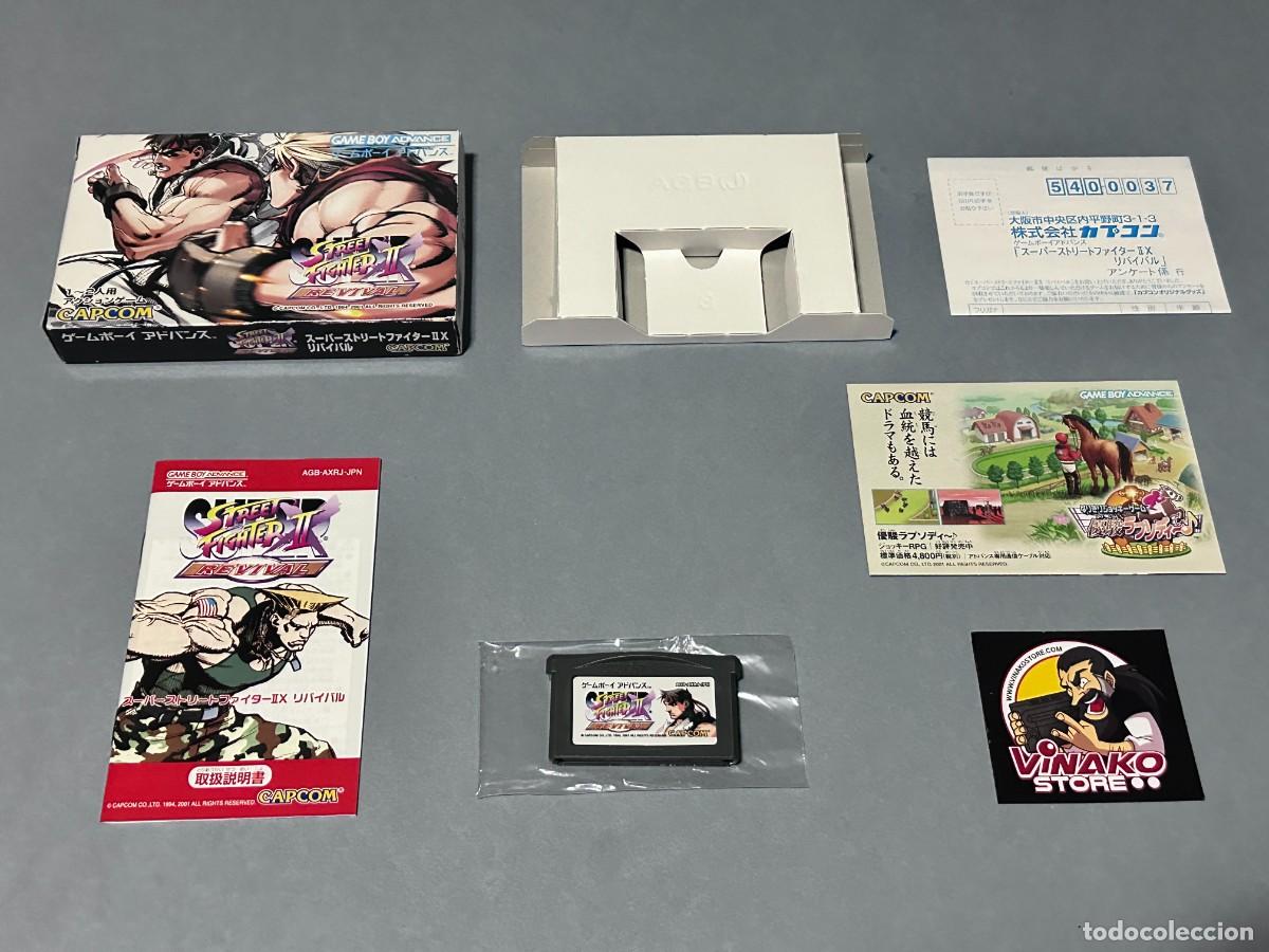 Videojuegos y consolas: Super Street Fighter II X Revival Nintendo Game Boy Advance NTSC-J Reg.card